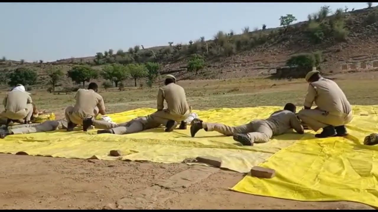 up police training firing video / upp training firing / insas