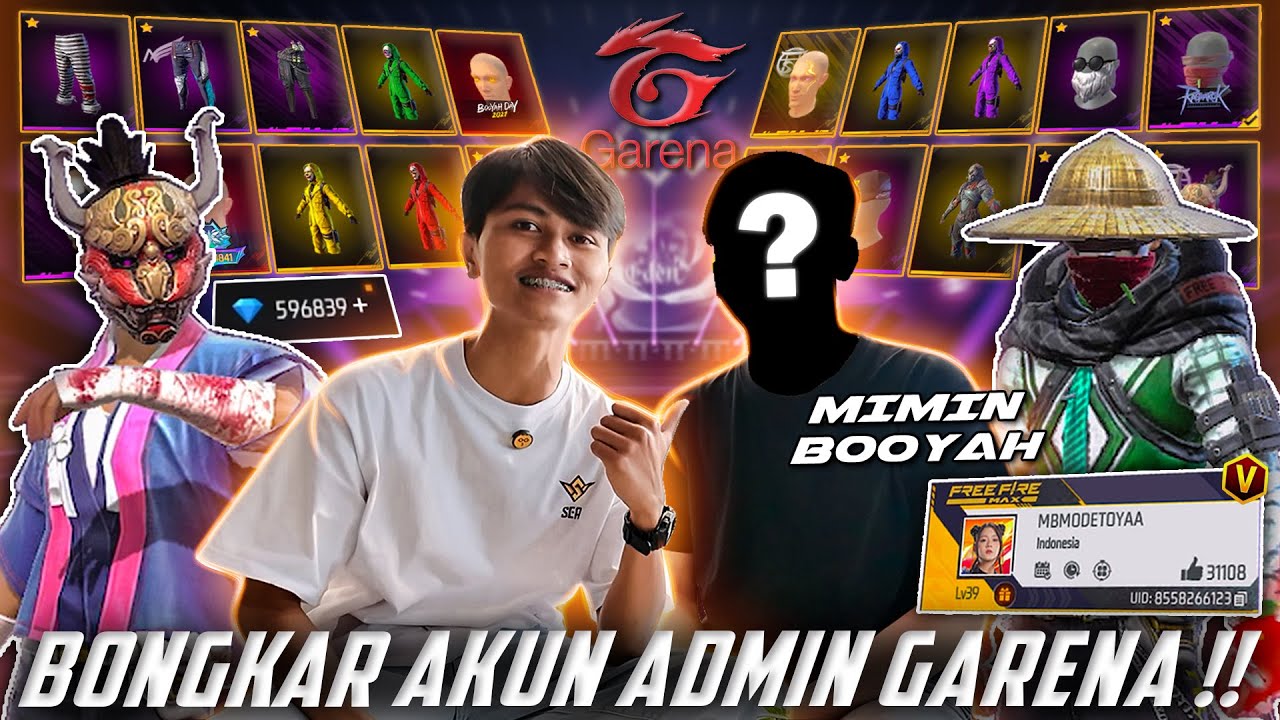 INI DIA AKUN MIMIN BOOYAH GARENA !! GAK LOGIS CUY ID 10 DIGIT PUNYA SEASON 1 🤣