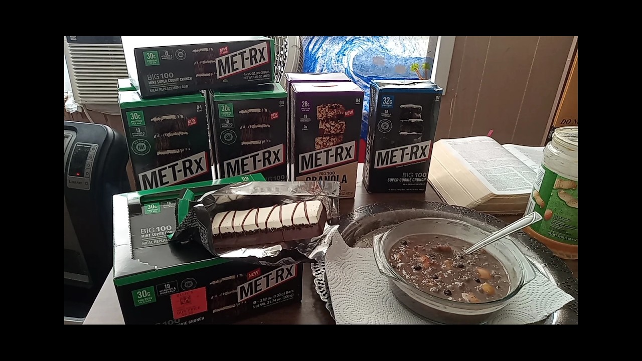 MET-Rx Big 100 Protein Bar Review Comparison