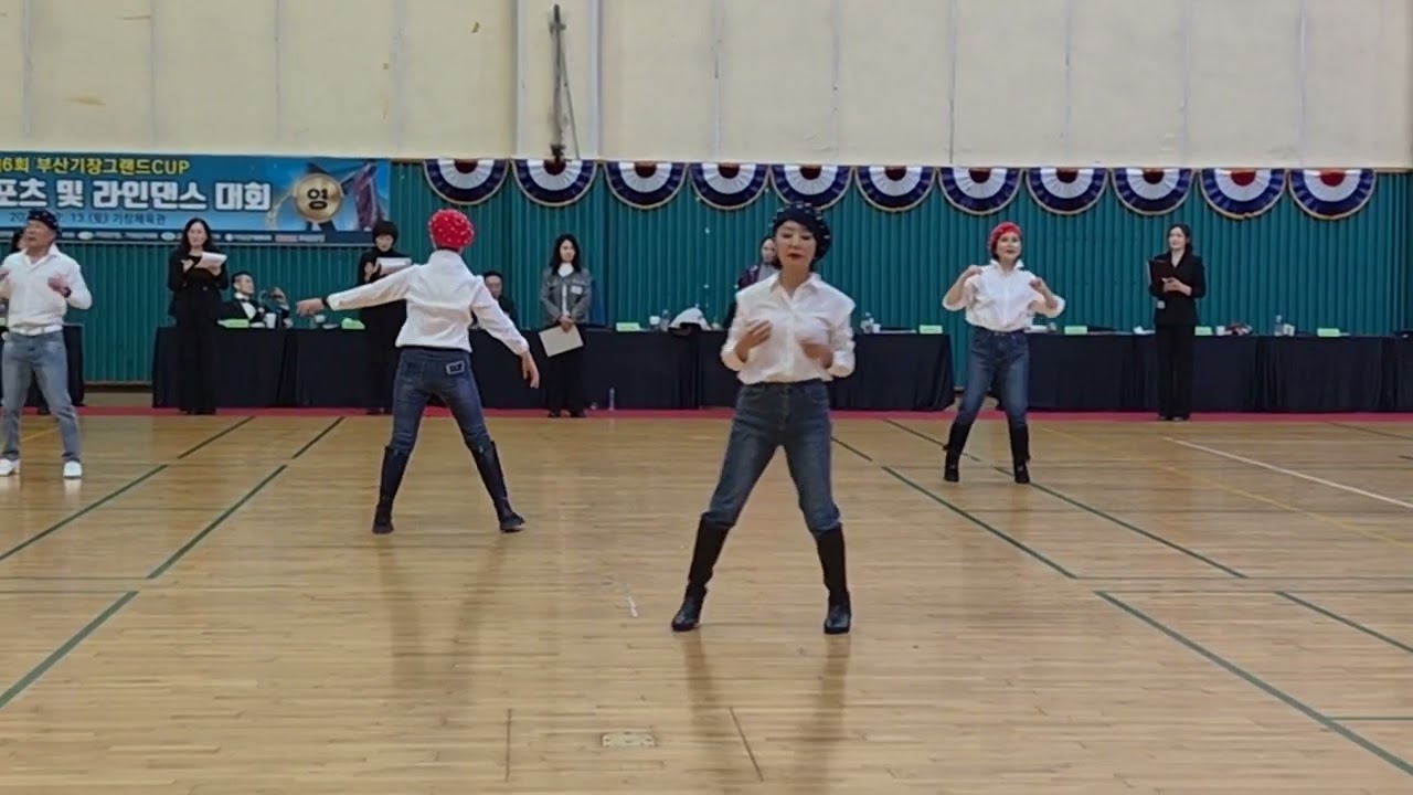 [라인댄스] 기장그랜드Cup 생활체육대회 - 리틀하모니퀸즈