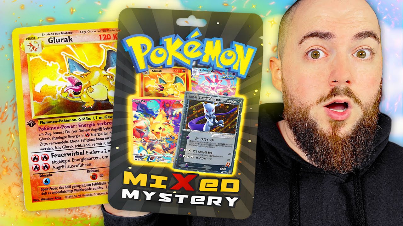 Ich öffne 5 Pokémon Mystery Karten Boxen..