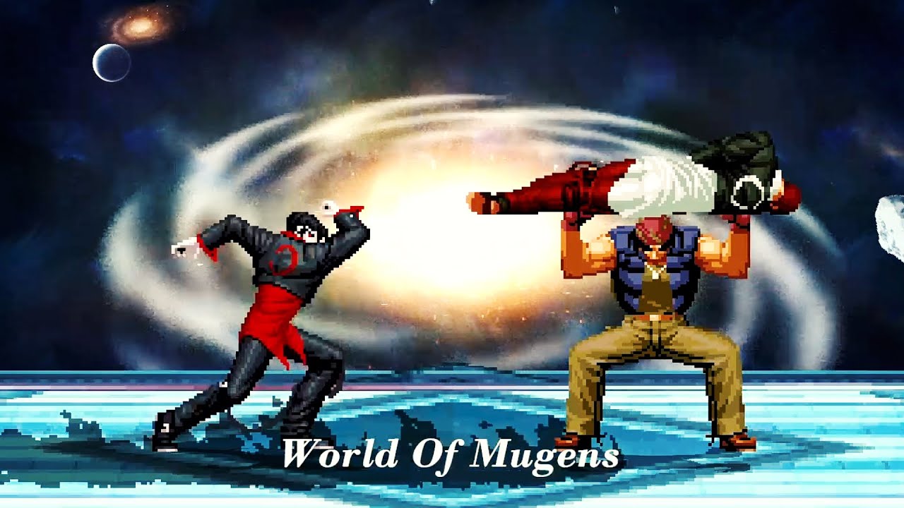 [Street Fighter Mugens ] Dark iori Vs Ralf 15