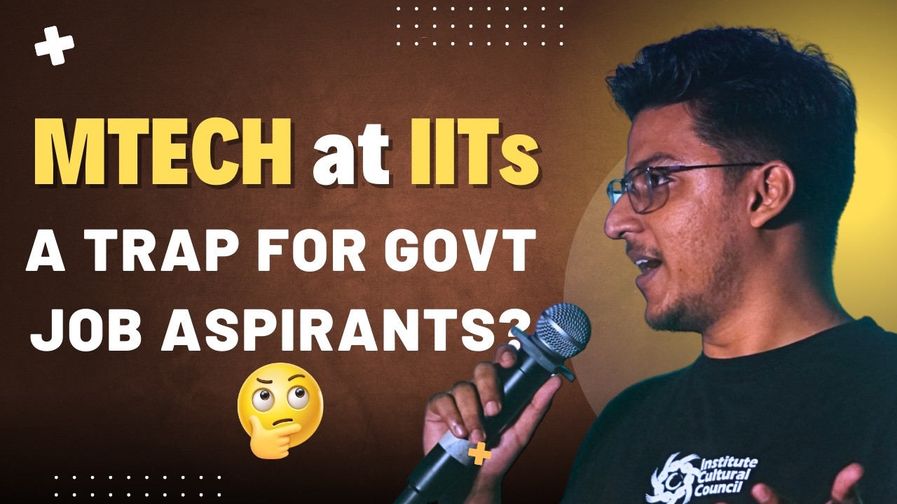 MTech at IITs & Government Job Prep &ndash; Is It REALLY Possible? 🤯 | Must-Watch Before You Decide!