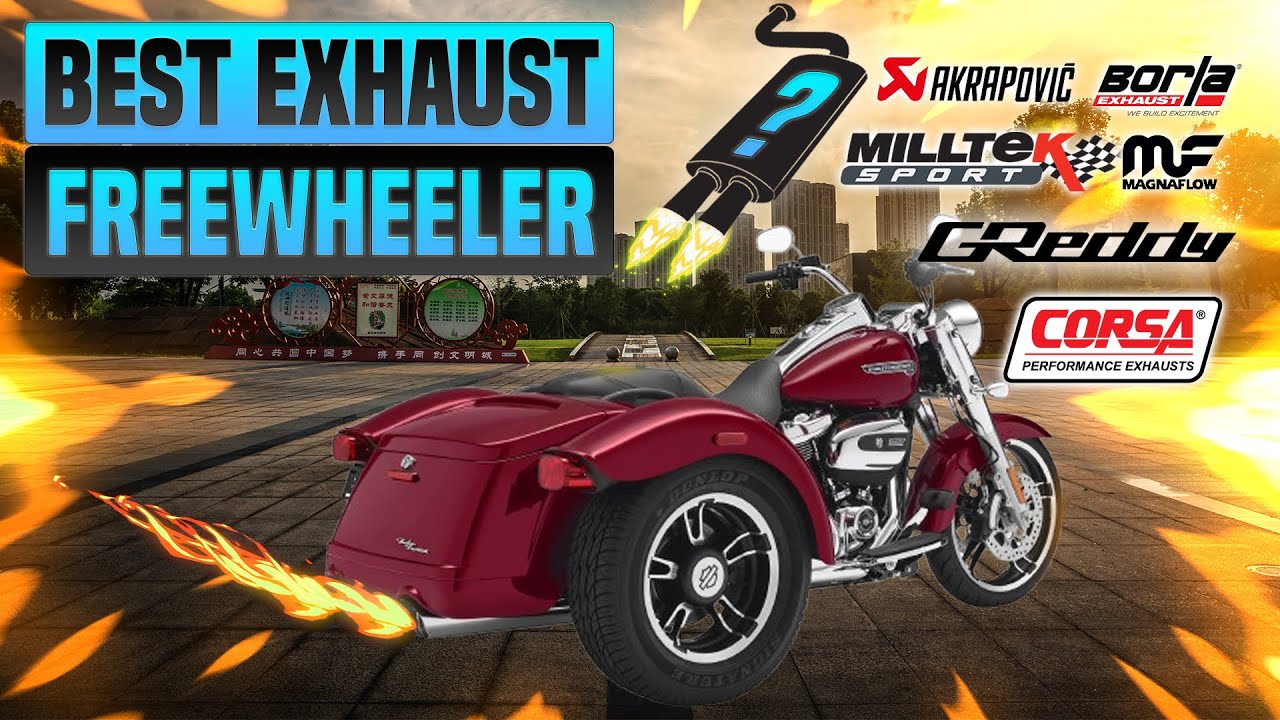 Harley Davidson Freewheeler  Exhaust Sound🔥Cobra,Kalinski,Rinehart,Sharkroad,TAB,Vance and Hines