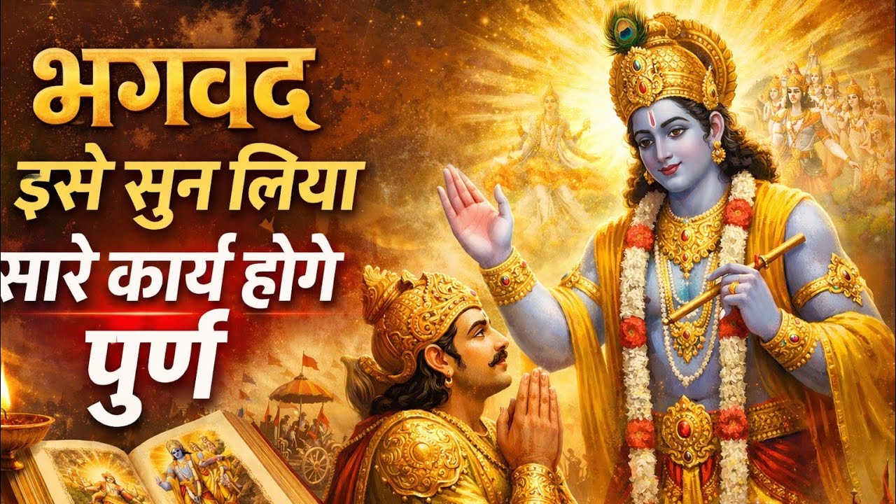 भगवद गीता सुनते ही बदल जाएगा जीवन | Krishna Motivation
