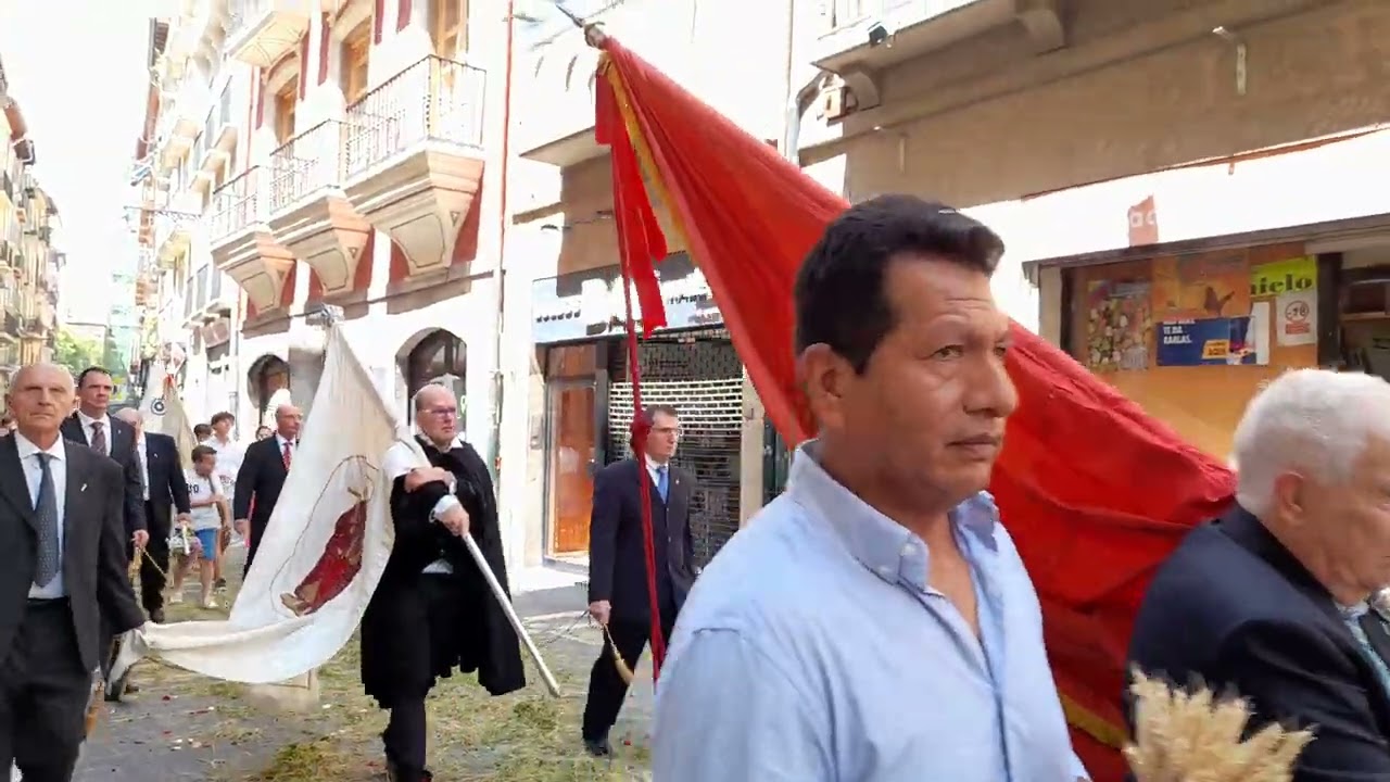 Procesión del Corpus Christi Pamplona 19.6.2022