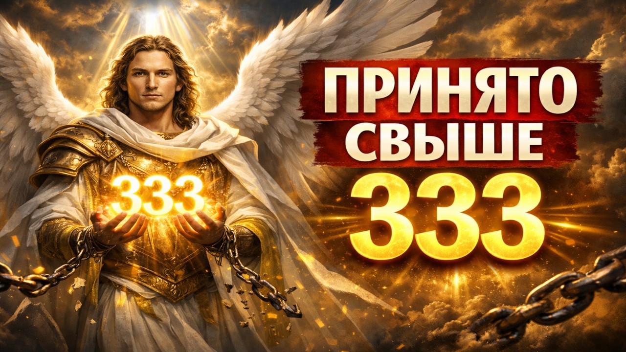 Срочное послание от Гавриила! Код 333 – ключ к твоему будущему.