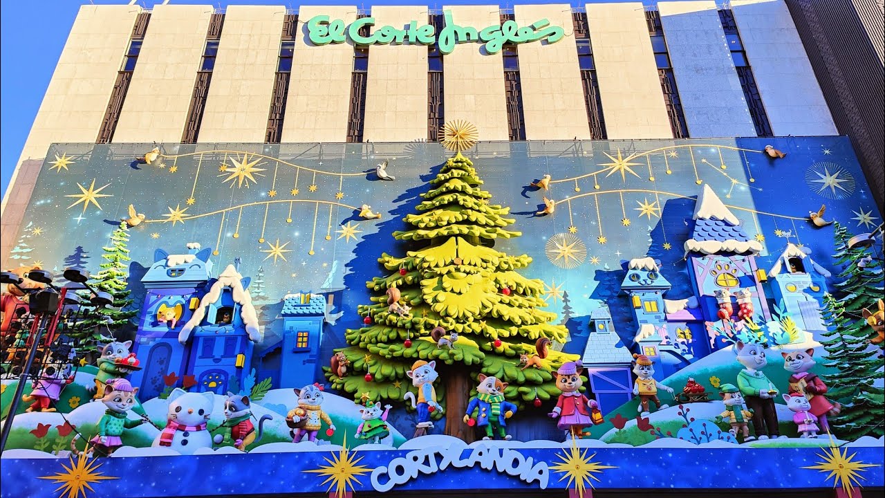 Cortylandia 2023 / 2024 " Los Cortygatos y sus amigos del bosque ponen el árbol en Madrid "