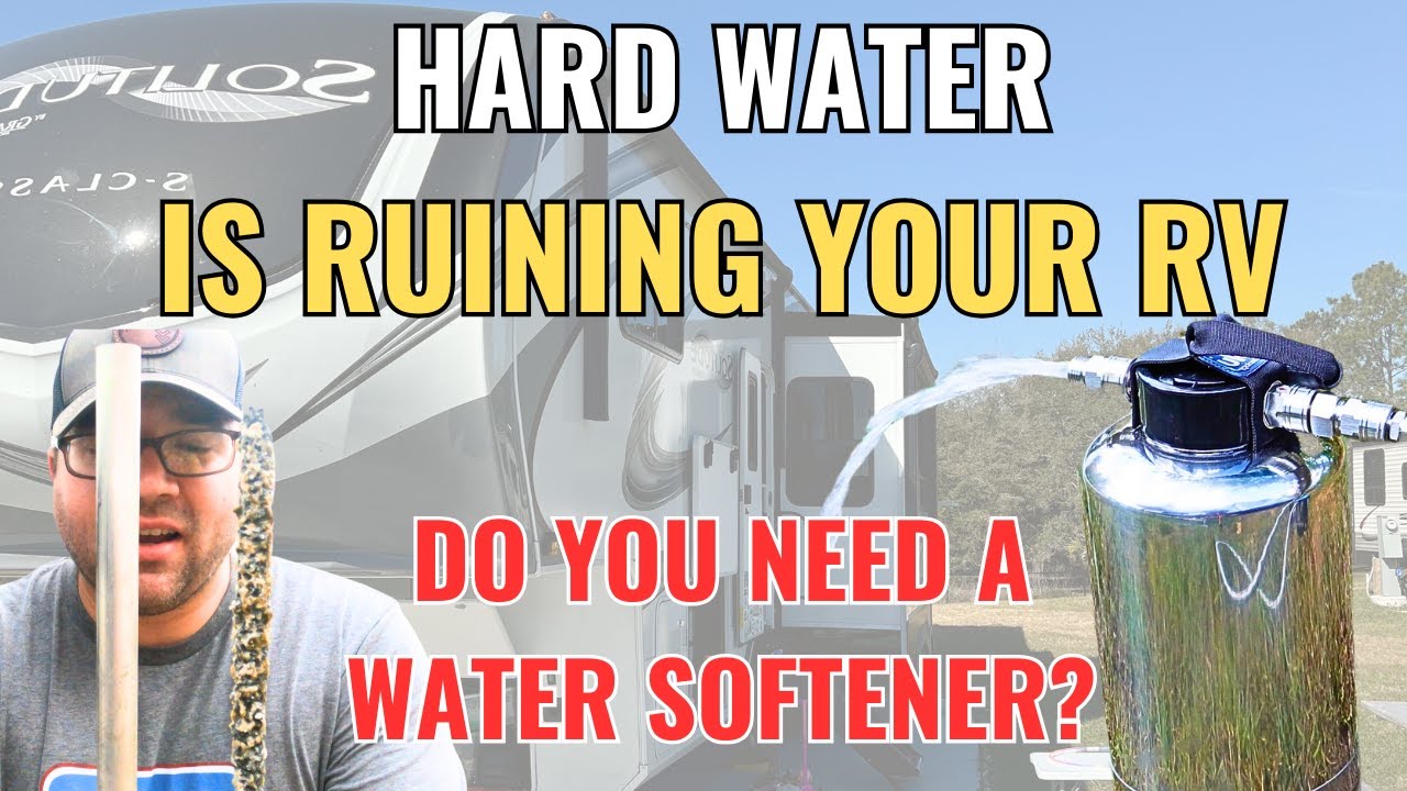 Do I NEED a Water Softener for My RV?!? Blu Tech Water Softener Setup - Blu Tech Water Filter Change
