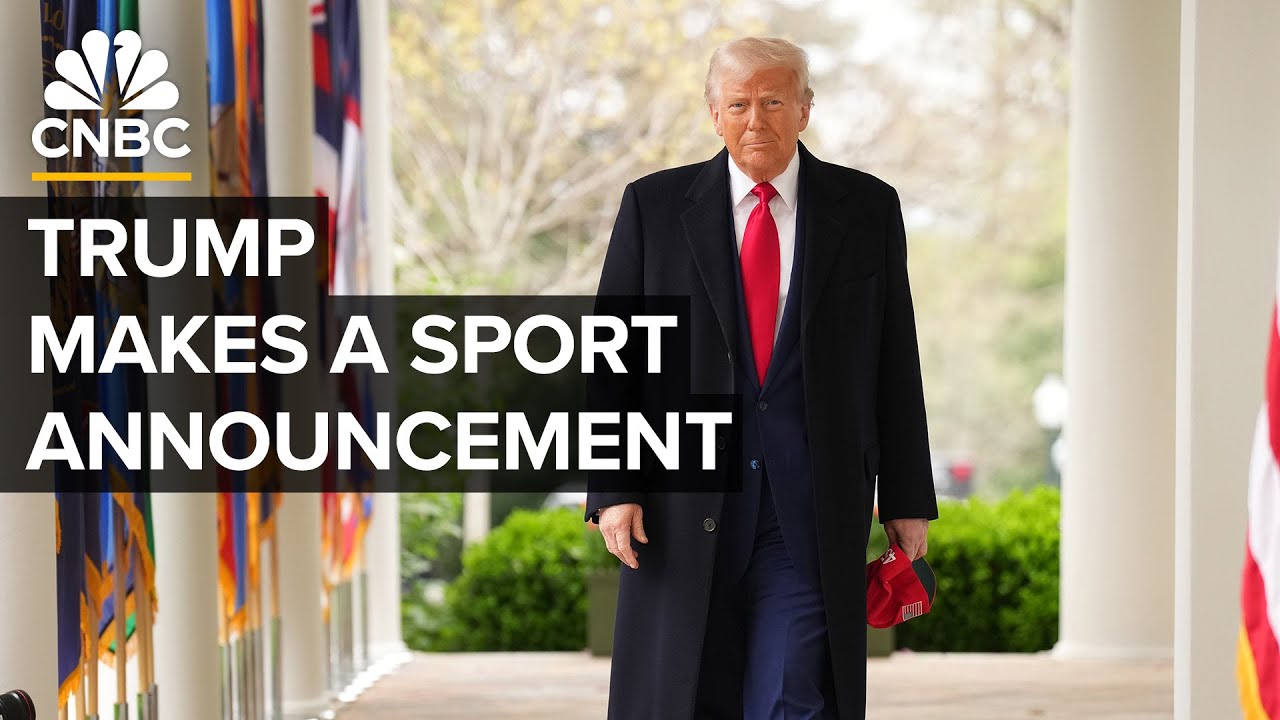 President Trump announces 2027 NFL draft will be in Washington, D.C. — 5/5/2025