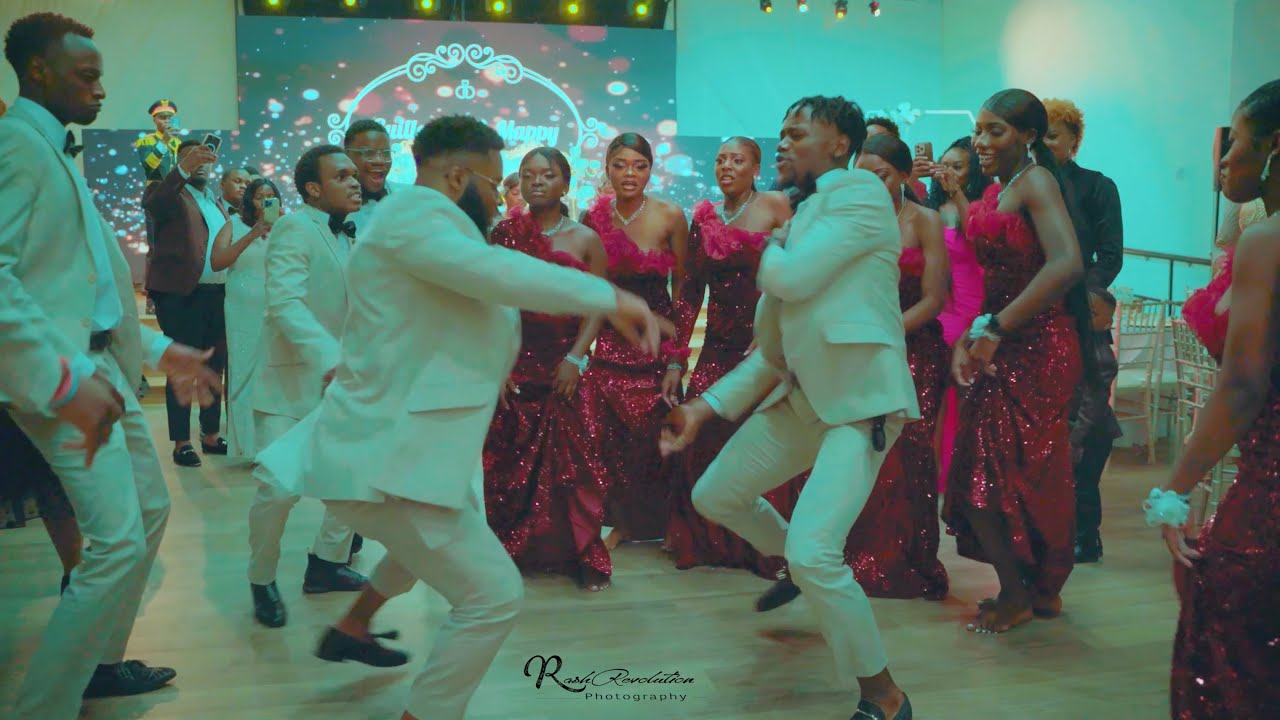 Les Heritiers Celeste #Mahombi#gospel ( Congolese Wedding Entrance )