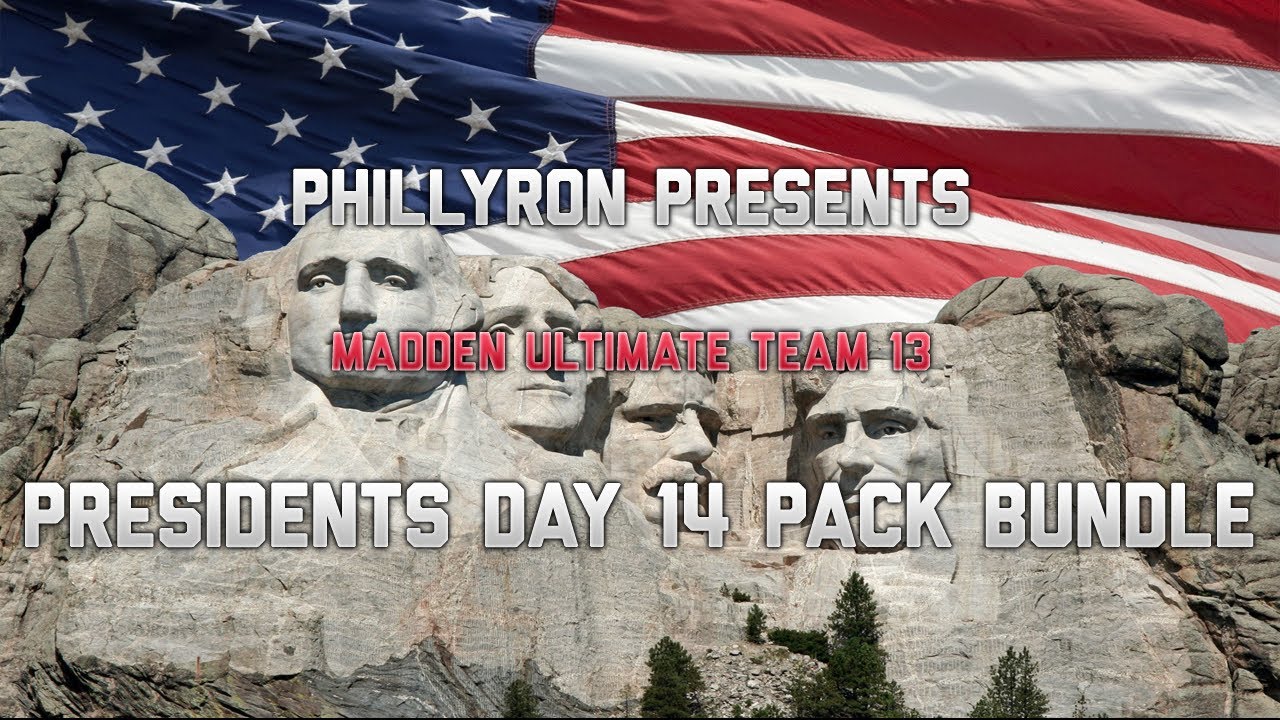 PhillyRon Presents: MUT 13 Presidents' Day 14 Pack Bundle | #MUT13
