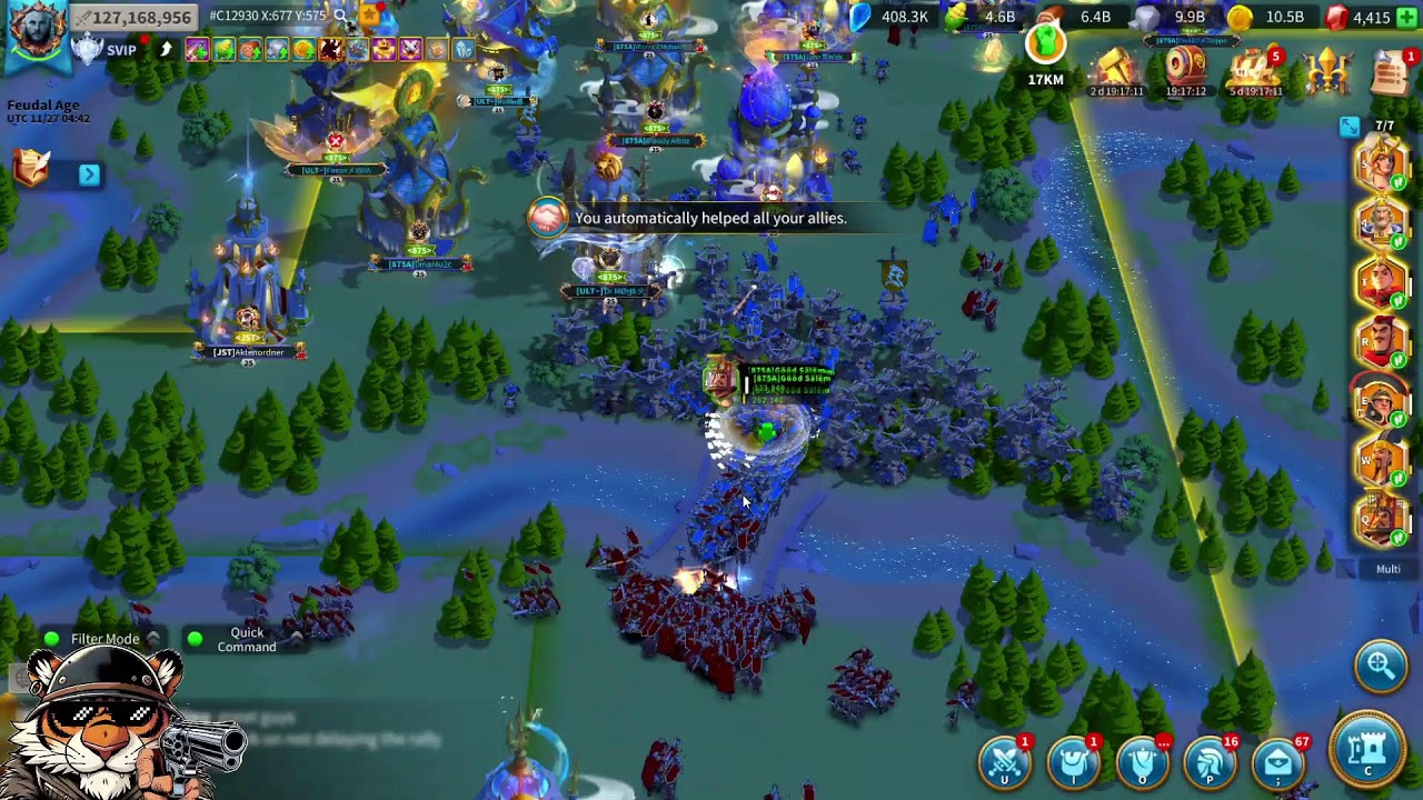 135m | 1875 vs 1365 KL Day 1 | Rise of Kingdoms