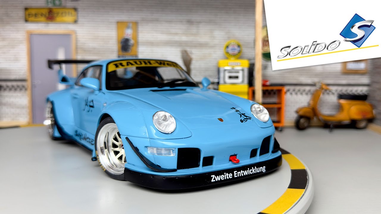 Voici l'impressionnante RWB BODYKIT SHINGEN de Solido au 1/18 (172)