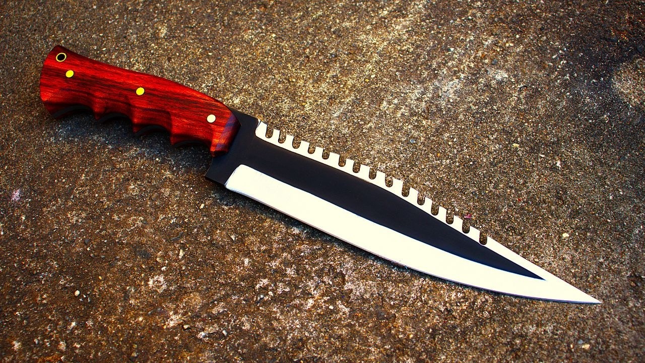 Making a Rambo-Style Knife