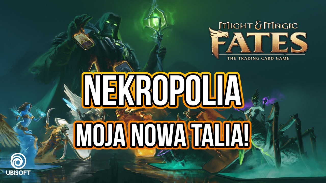 Might & Magic Fates gameplay PL - Anastazja - Nekropolia - Moja nowa talia!