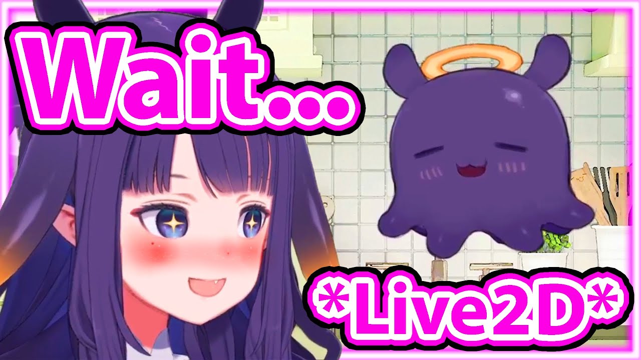 Ina Reveals Takodachi Live2D and Notices Something Interesting 【Ninomae Ina'nis / HololiveEN】