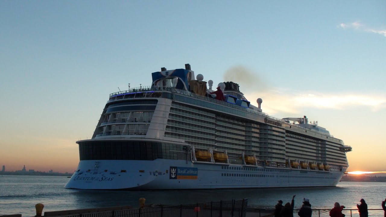 Quantum of the Seas Maiden US Arrival, Docking, and New Terminal
