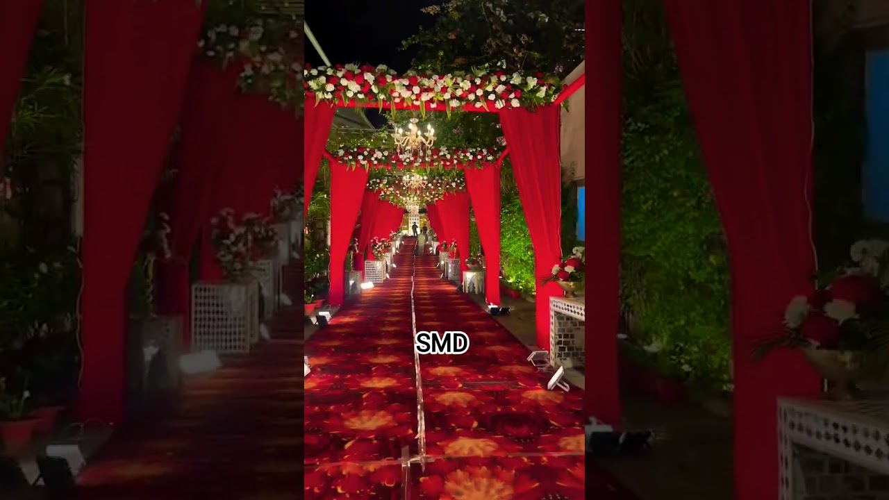 Royal Wedding  Decoration !! /SHAKTI MANDAP DECORATION 🌹 #song #music #wedding #mandap #specialsongs