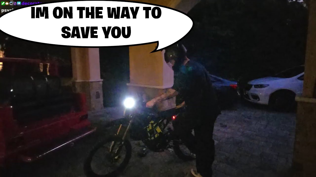 Adapt Responds To An Amber Alert On His Surron