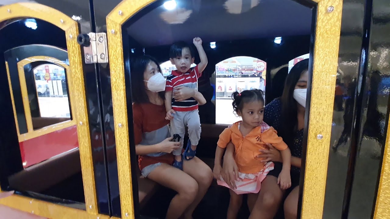 2022 08 Kiddie Train Ride & Malling at SM Marikina