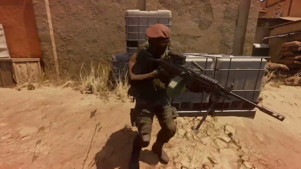 M249에 보정기 다는 거는 게이가 아닙니다