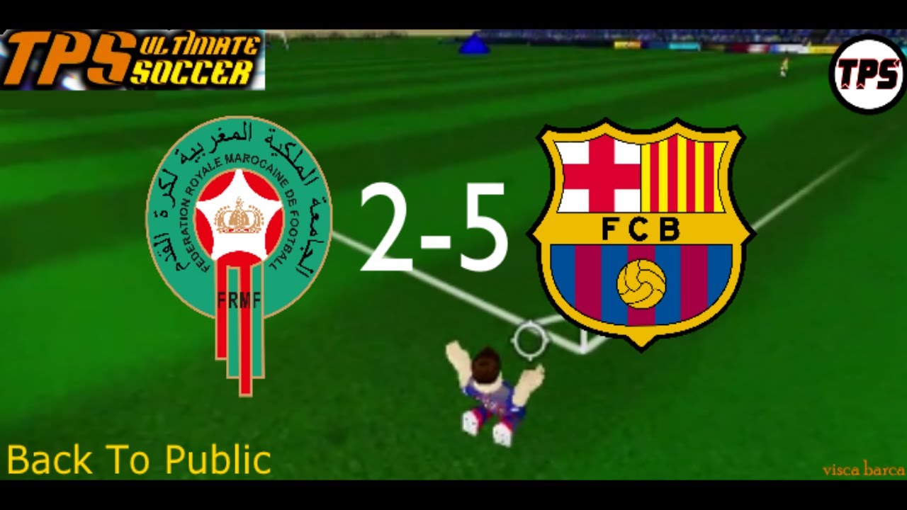 Morocco 2:5 Barcelona (a.e.t) - ROBLOX | TPS: Ultimate Soccer