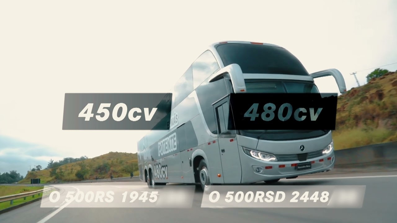Nuevo bus interprovincial chasis O500 de Mercedes-Benz