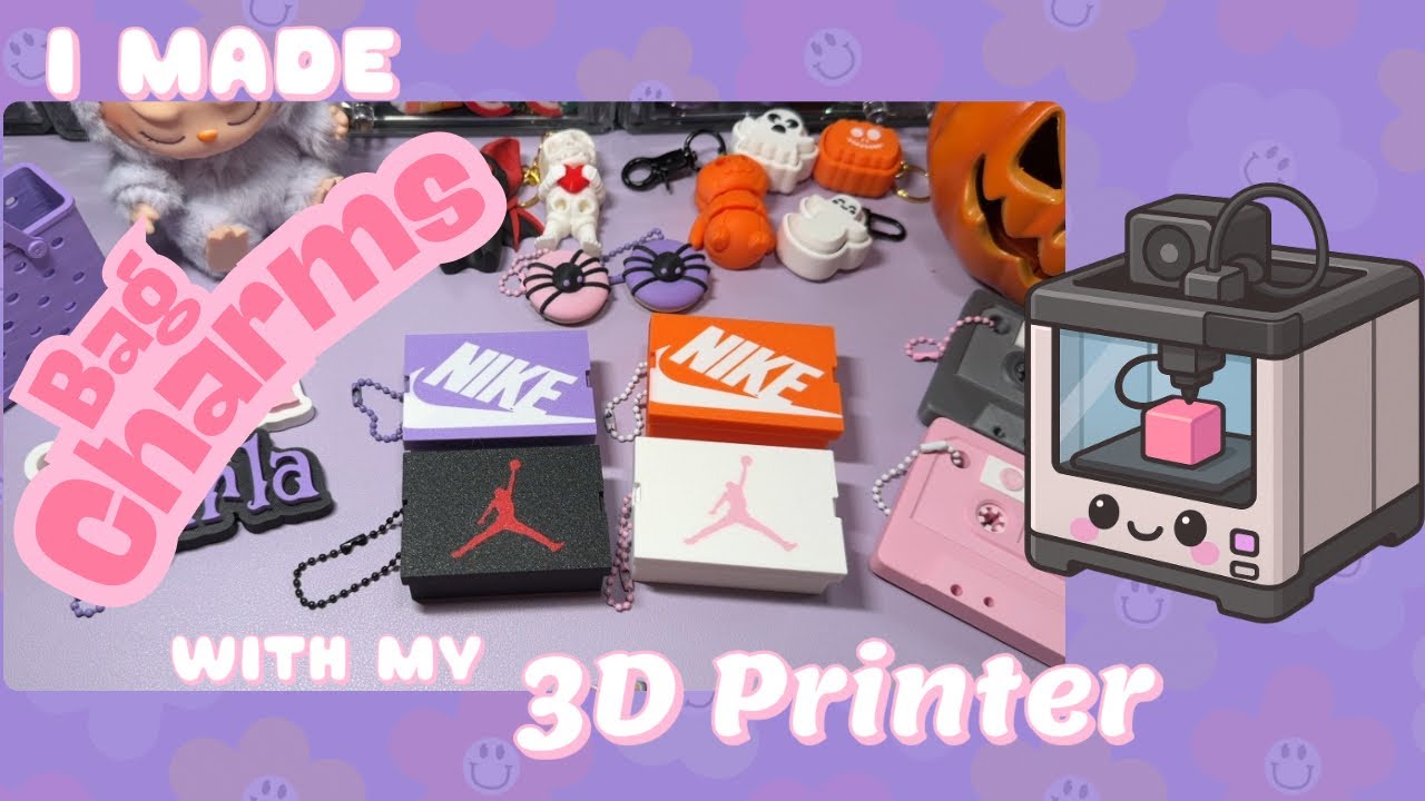 ✨ Here’s What I Made with my 3D Printer! | Bag Charm Project Share