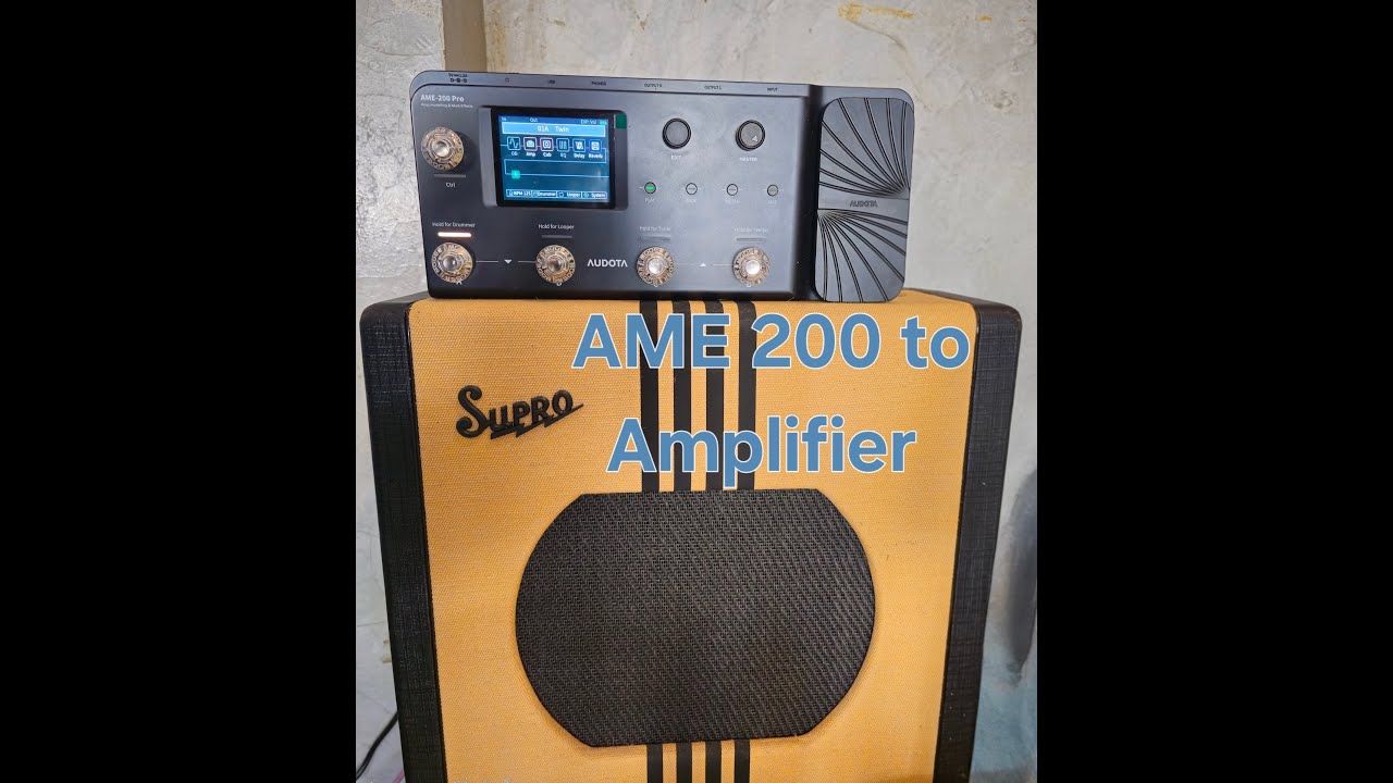 รีวิว AUDOTA Ame 200 pro นำไปใช้กับแอมป์จริง