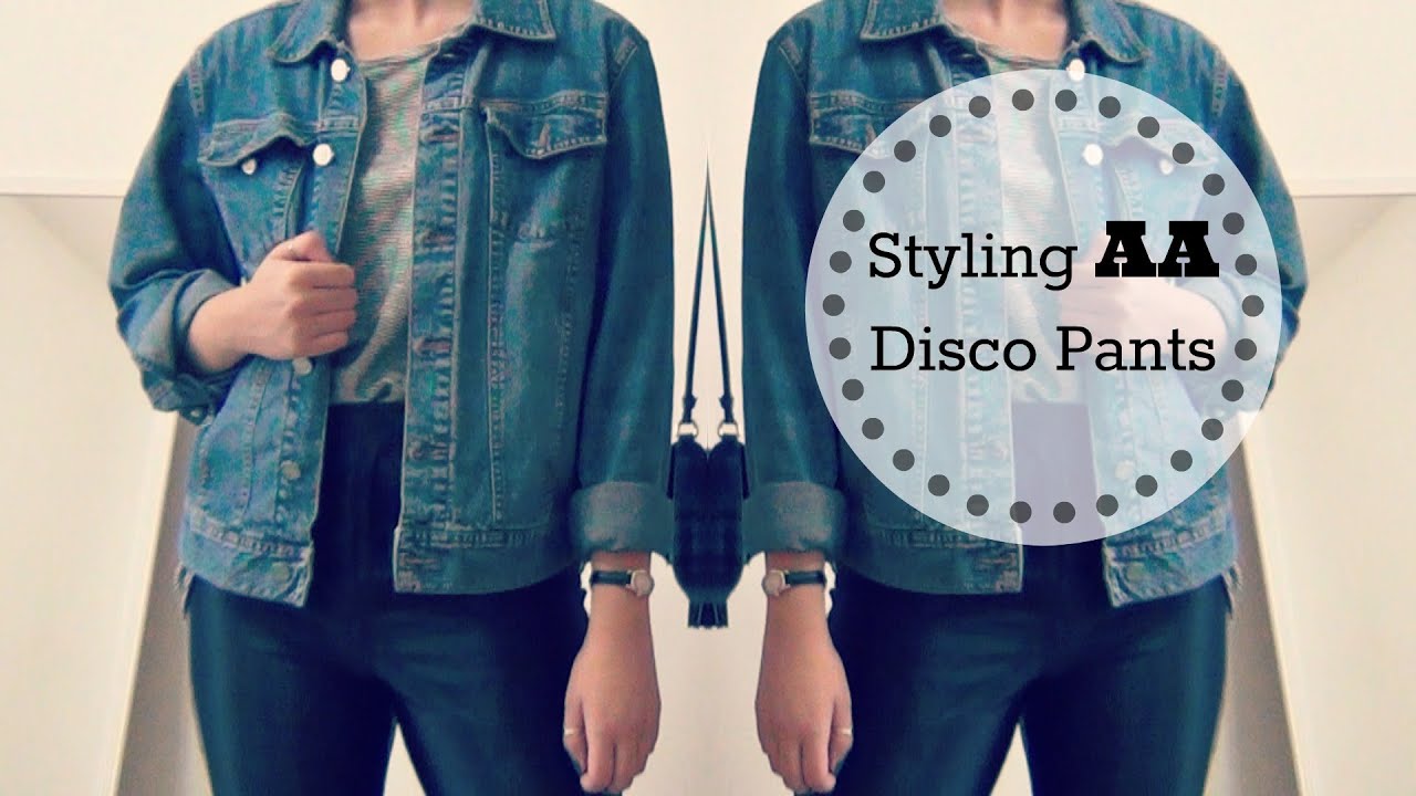 Styling AA Disco Pants for Fall | TERESAHOLLY