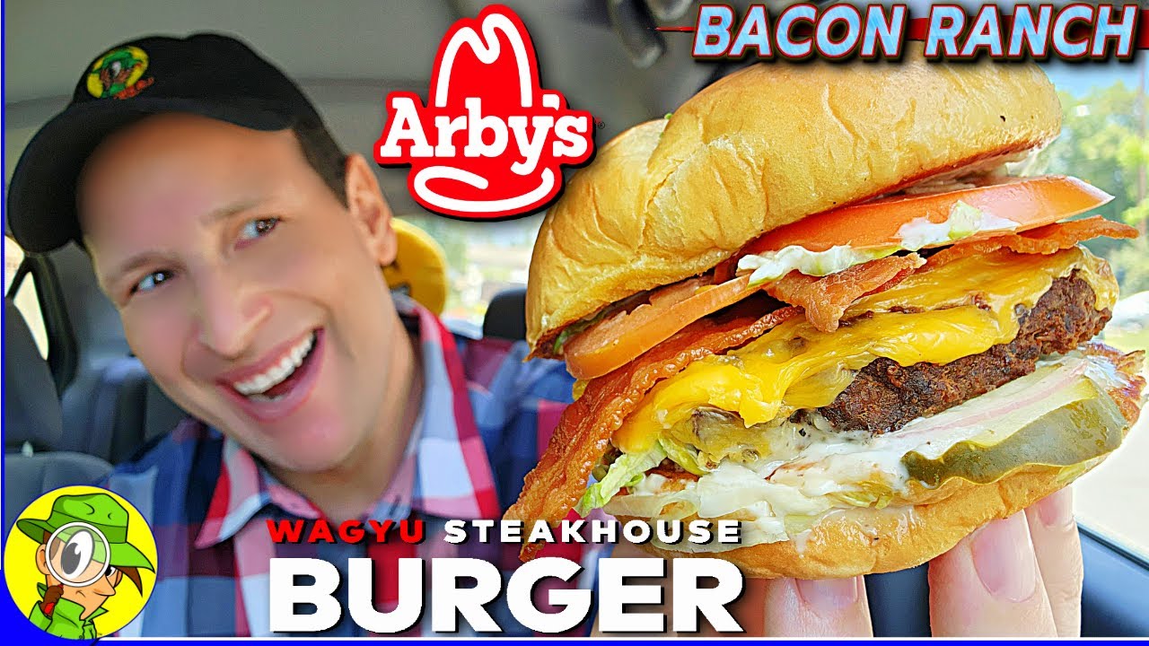 Arby's® ? BACON RANCH WAGYU STEAKHOUSE BURGER Обзор ?? Первый новый бур