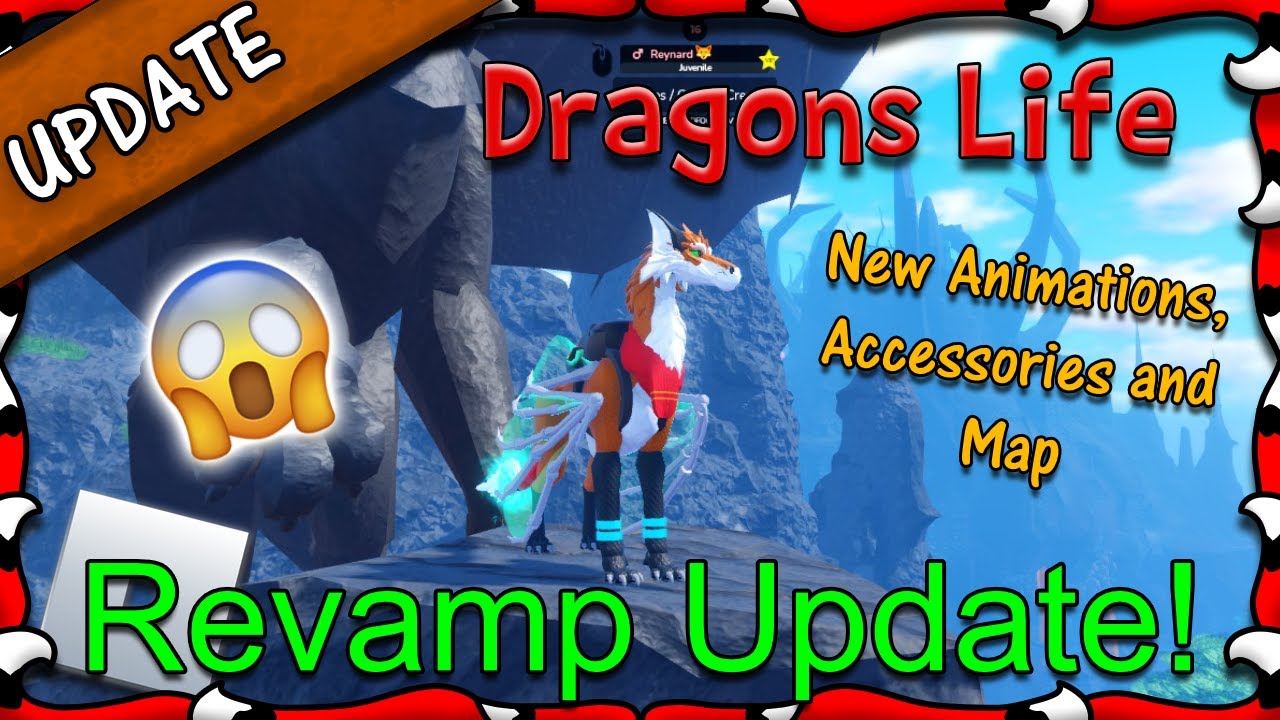 ROBLOX | Dragons Life - Revamp Update! New Map! #53 - 1080HD