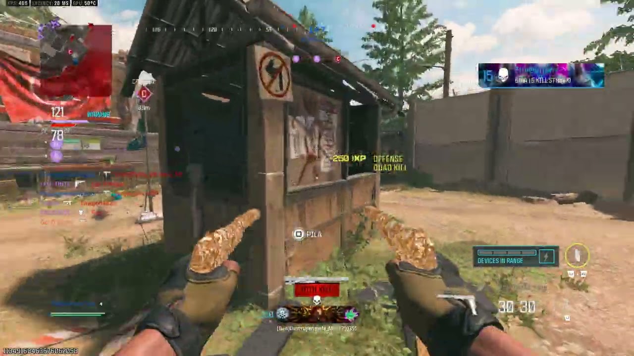 FJX MGB on Good Old Shoothouse (Call of Duty MW3 Gameplay)