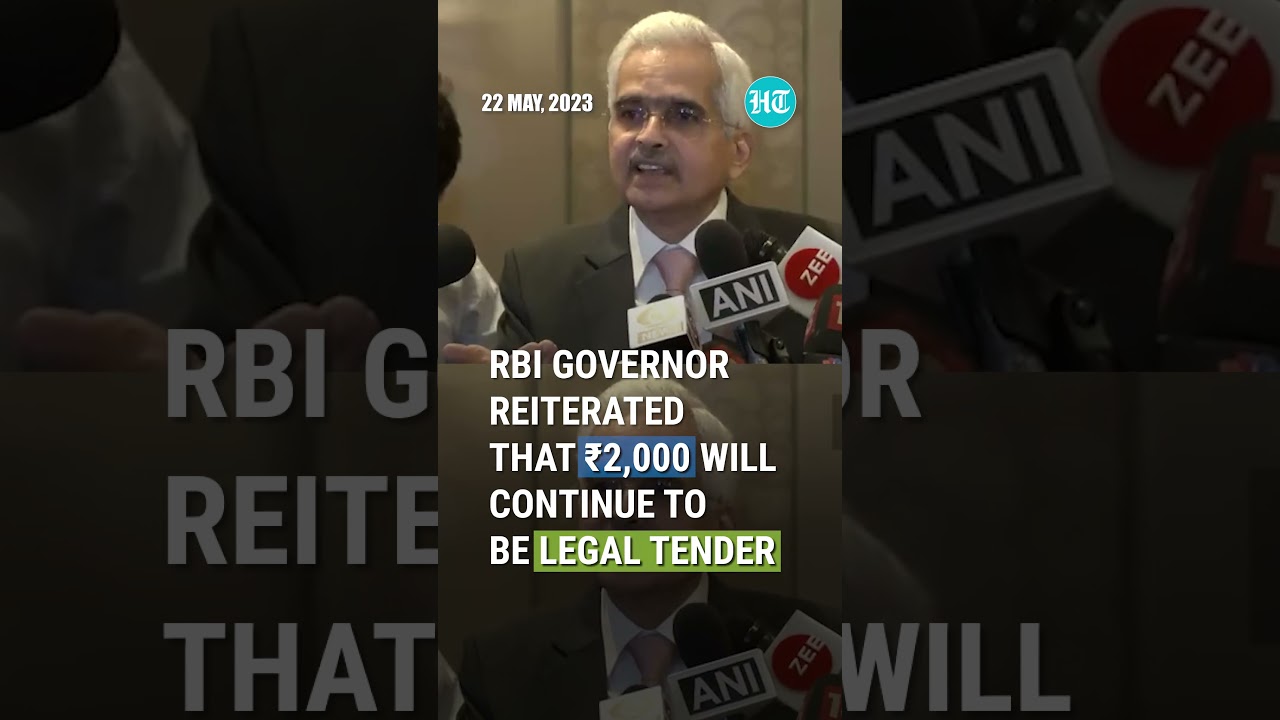 'No Need To Rush For Exchange': RBI Governor On ₹2,000 Note Ban