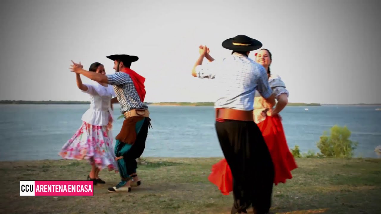 CCU . Día de la Soberanía Nacional . Un chamamé del Taller de Danzas Folklóricas