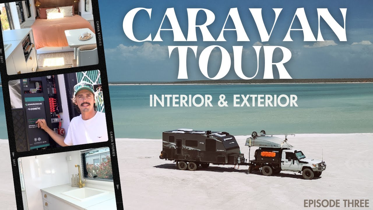 OFF ROAD CARAVAN TOUR | See inside our new WonderlandRV | EP 03