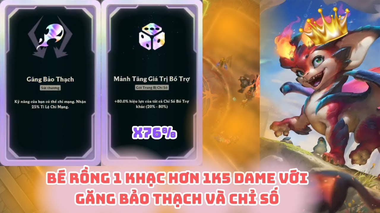 VÕ ĐÀI: SMOLDER GĂNG BẢO THẠCH KHẠC SIÊU ĐAU VỚI 76% CHỈ SỐ