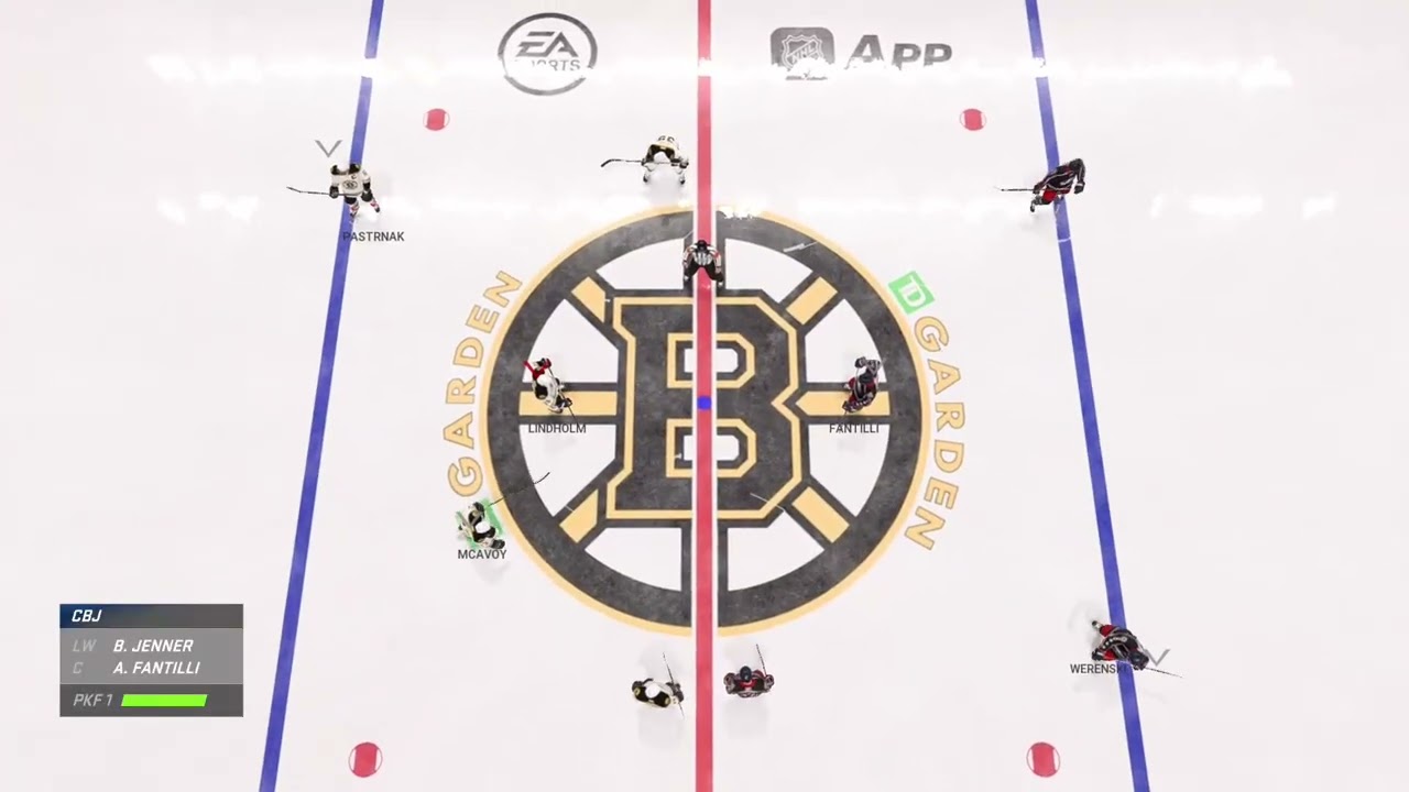 Реальный ракурс трансляции в NHL 23