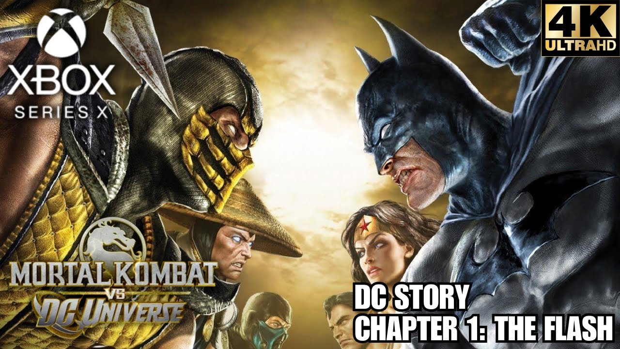 Mortal Kombat vs. DC Universe | Chapter 1: The Flash | Xbox Series X|S | 4K (No Commentary Gaming)