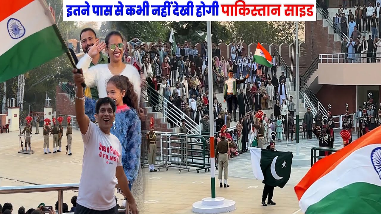 इतने पास से ऐसी परेड कभी नहीं देखी होगी | BORDER PARADE AT HUSSAINIWALA : Full Coverage from Close