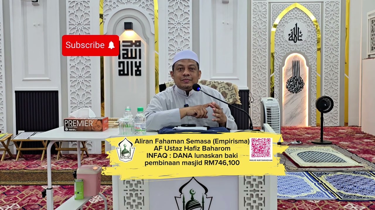KULIAH MAGHRIB 2 Feb 2026 ISNIN Aliran Pemikiran Semasa (Empirisma) AF Ustaz Hafiz Baharom