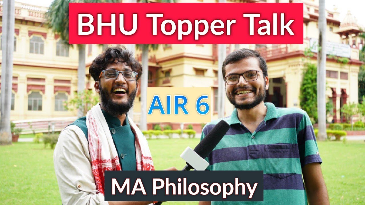 BHU Topper Talk With Rajeev Tripathi AIR 6 of MA Philosophy BHU || Study Plan & Motivation #neersir