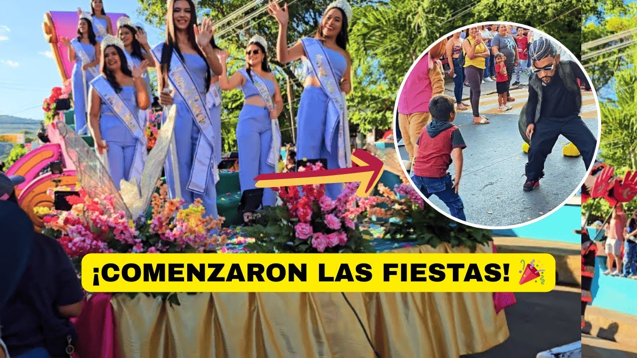 😱 Qué ambiente… así comenzaron las Fiestas Patronales en Nueva Concepción 🇸🇻