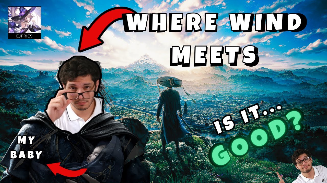 Первый раз играю в WHERE WIND MEETS (новая игра Gacha)