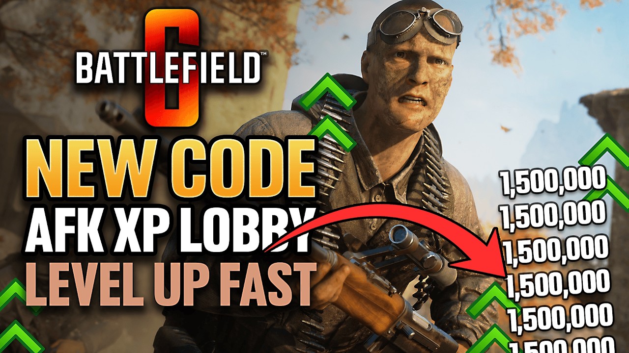 *AFK* BATTLEFIELD 6 XP FARM! ON FREE VERSION! AFTER PATCH! SOLO MAX WEAPONS & LEVELS FAST!