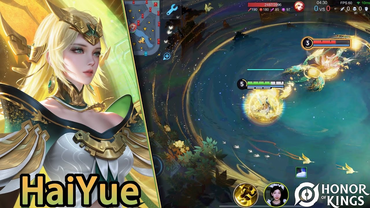 HOK（HaiYue）Three-thousand-year-old cultural relics cooperation skin｜A skin mais bonita de HaiYue