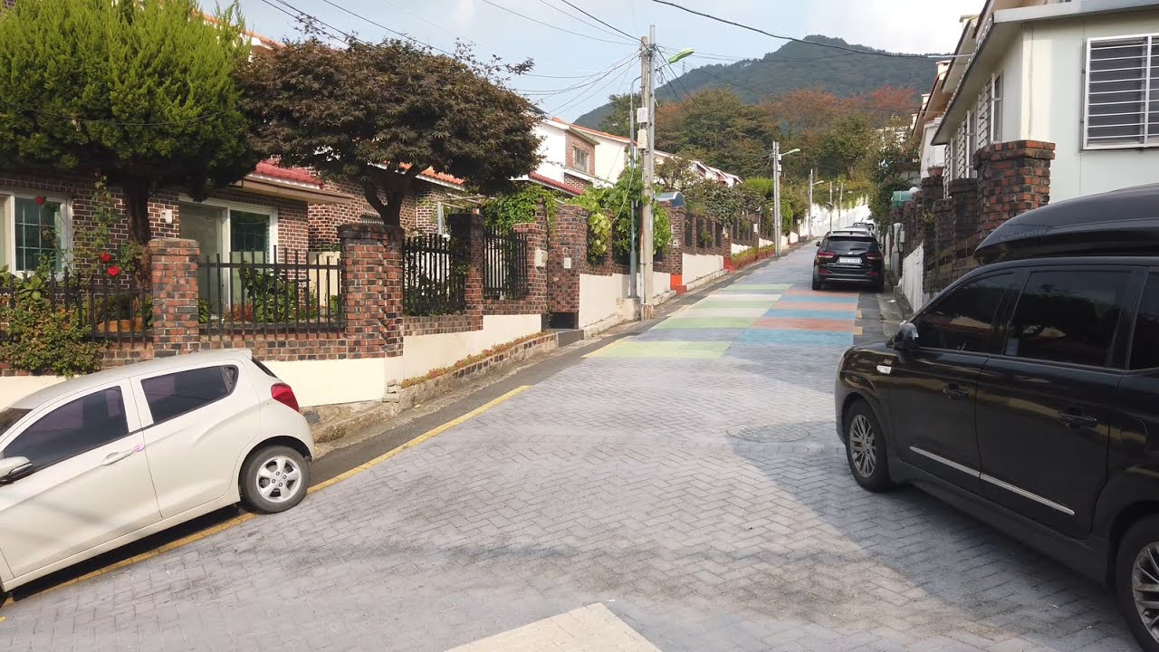 [부산여행] [busan 4K video]Walking in Mandeok 2-dong, BTS J.k's childhood hometown.