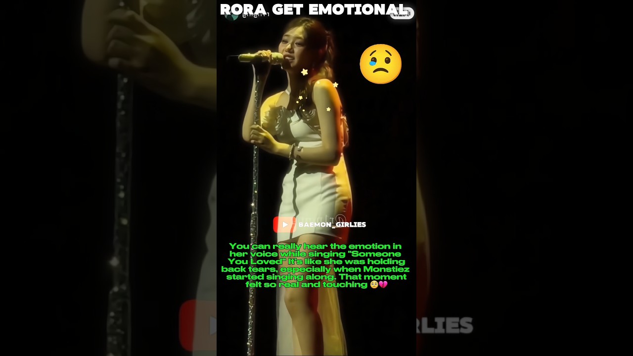 Rora Held Back Tears During Her Vietnam Solo Stage  #rora #babymonster #shorts #fyp #kpop