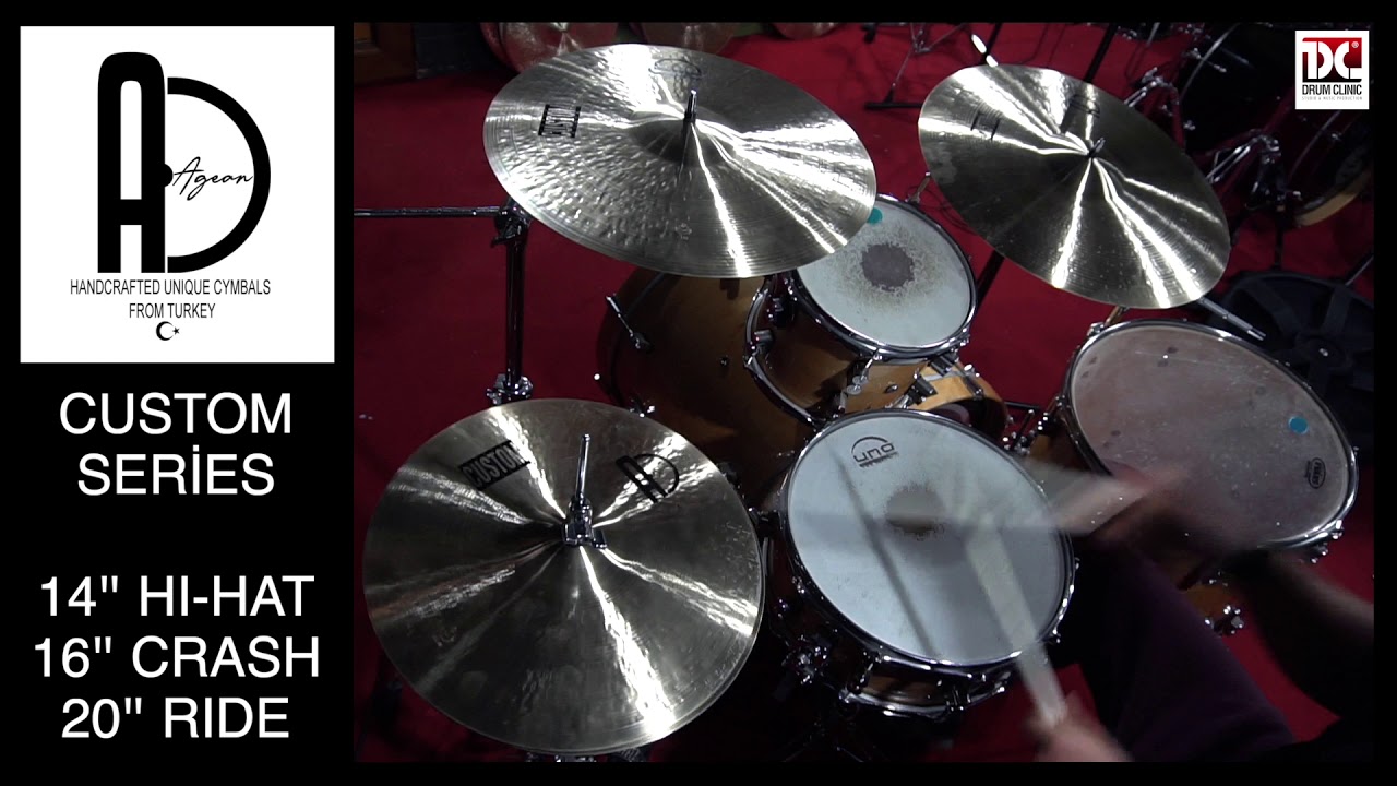 Agean Cymbals Custom Set